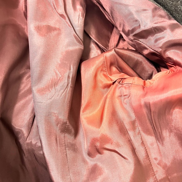 Vintage wool jacket brown tweed retro size 9 - Picture 3 of 9